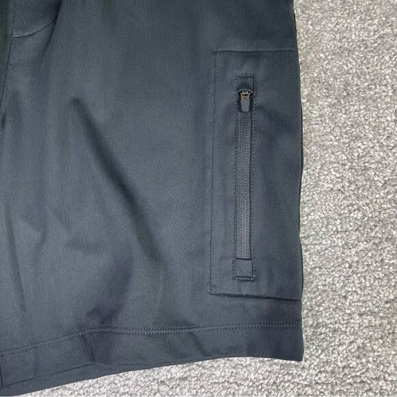 Penguin Sport Shorts Men’s Small Black Elastic Waist Pockets Activewear - Picture 2 of 9